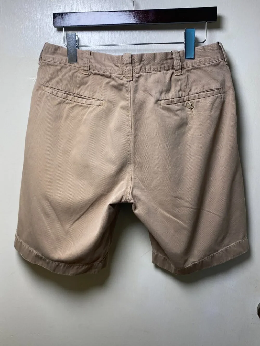 J.Crew Stanton Classic Fit Chino Shorts Garment Dyed Khaki Men's Size 32 Cotton
